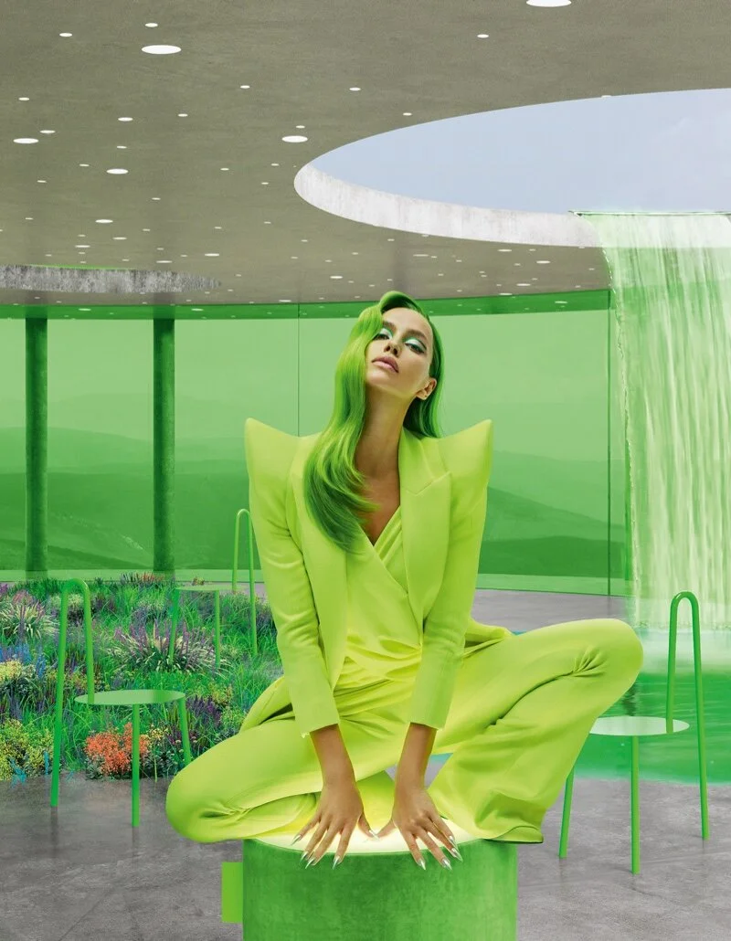 Irina Shayk Glams Up Mother Nature for Vogue Russia March — Anne